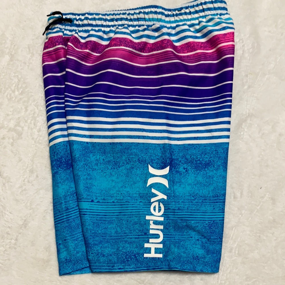 Hurley Board Shorts with liner. Size 14/16